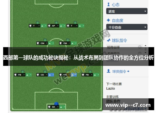 西部第一球队的成功秘诀揭秘：从战术布局到团队协作的全方位分析